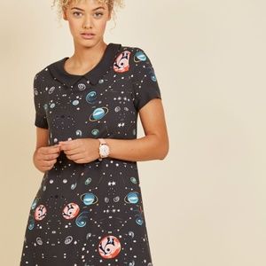 Planetarium Parade Babydoll Dress in XL NWOT